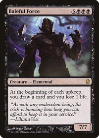 Baleful Force - Commander 2013 (C13) #70 - Rare Magic: The Gathering Trading Card