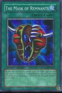 The Mask of Remnants - Tactical Evolution: Special Edition YuGiOh trading card