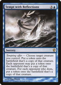 Tempt with Reflections - Commander 2013 (C13) #60 - Rare Magic: The Gathering Trading Card