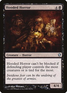 Hooded Horror - Commander 2013 (C13) #80 - Uncommon Magic: The Gathering Trading Card
