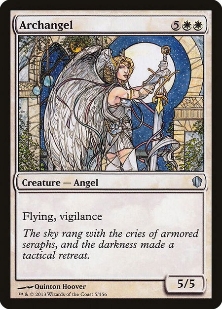 Archangel - Commander 2013 Magic: The Gathering trading card