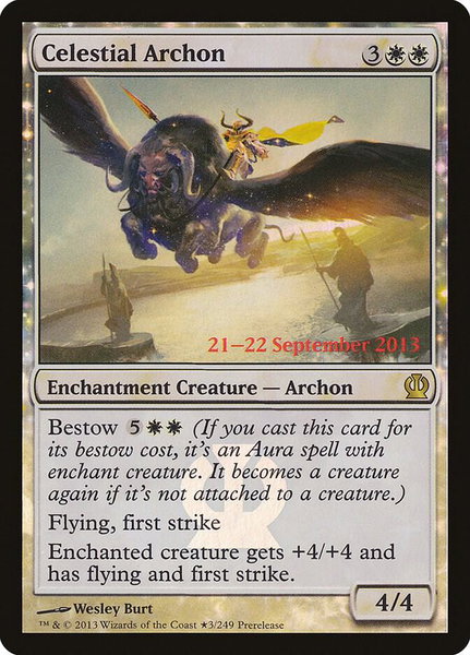 Celestial Archon - Prerelease Cards Magic: The Gathering trading card