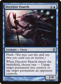 Deceiver Exarch - Commander 2013 (C13) #37 - Uncommon Magic: The Gathering Trading Card