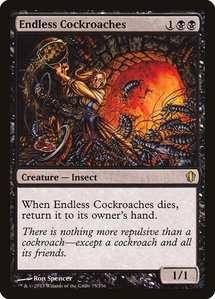 Endless Cockroaches - Commander 2013 (C13) #75 - Rare Magic: The Gathering Trading Card
