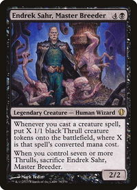 Endrek Sahr, Master Breeder - Commander 2013 (C13) #76 - Rare Magic: The Gathering Trading Card