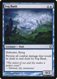 Fog Bank - Commander 2013 (C13) #44 - Uncommon Magic: The Gathering Trading Card