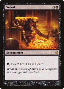 Greed - Commander 2013 (C13) #79 - Rare Magic: The Gathering Trading Card