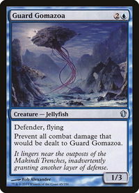 Guard Gomazoa - Commander 2013 (C13) #45 - Uncommon Magic: The Gathering Trading Card
