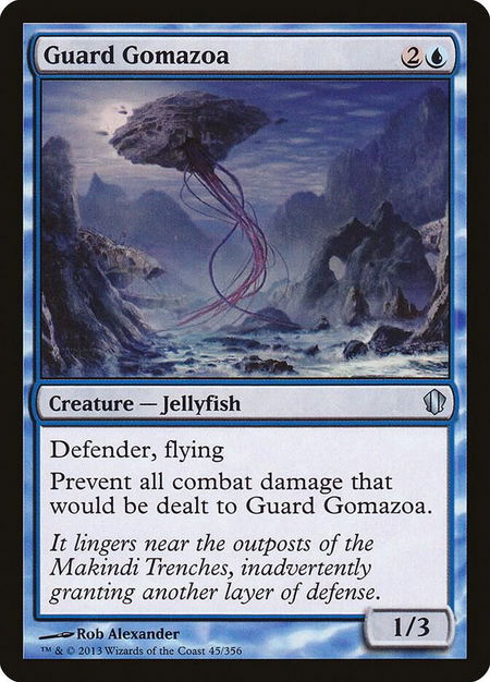 Guard Gomazoa - Commander 2013 Magic: The Gathering trading card