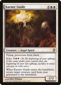 Karmic Guide - Commander 2013 (C13) #14 - Rare Magic: The Gathering Trading Card