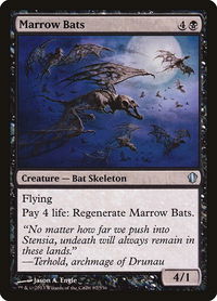 Marrow Bats - Commander 2013 (C13) #82 - Uncommon Magic: The Gathering Trading Card