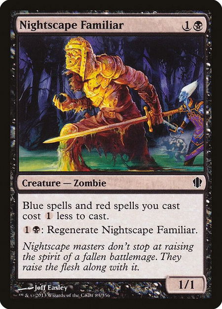 Nightscape Familiar - Commander 2013 Magic: The Gathering trading card