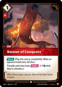 Banner of Conquest - Radiance (RAD) #002/167 - Common Riftbound Trading Card