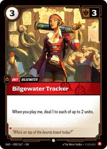 Bilgewater Tracker - Radiance (RAD) #003/167 - Common Riftbound Trading Card