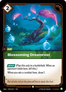 Blossoming Dreamroot - Radiance (RAD) #024/167 - Common Riftbound Trading Card