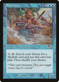 Seahunter - Nemesis (NMS) #41 - Rare Magic: The Gathering Trading Card