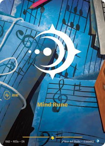 Mind Rune (R03a) - Radiance (RAD) #R03a - Showcase Riftbound Trading Card