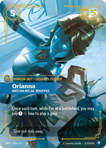 Orianna, Mechanical Marvel - Radiance (RAD) #068/167 - Epic Riftbound Trading Card
