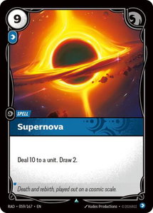 Supernova - Radiance (RAD) #059/167 - Uncommon Riftbound Trading Card