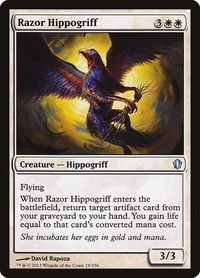 Razor Hippogriff - Commander 2013 (C13) #19 - Uncommon Magic: The Gathering Trading Card