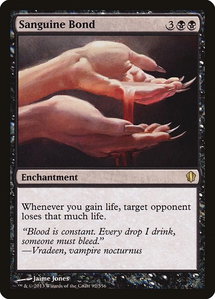 Sanguine Bond - Commander 2013 (C13) #92 - Rare Magic: The Gathering Trading Card