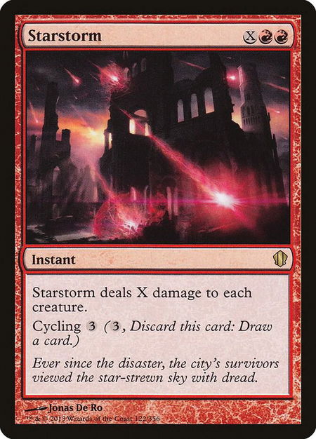 Starstorm - Commander 2013 Magic: The Gathering trading card