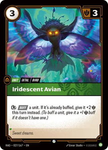Iridescent Avian - Radiance (RAD) #027/167 - Common Riftbound Trading Card