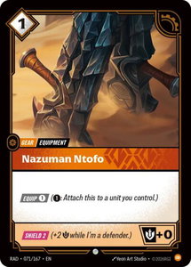 Nazuman Ntofo - Radiance (RAD) #071/167 - Common Riftbound Trading Card