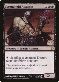 Stronghold Assassin - Commander 2013 (C13) #93 - Rare Magic: The Gathering Trading Card