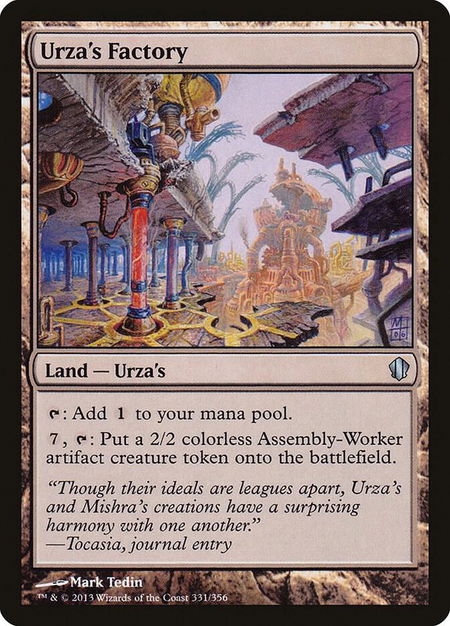 Urza's Factory - Commander 2013 Magic: The Gathering trading card