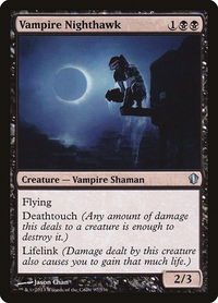 Vampire Nighthawk - Commander 2013 (C13) #97 - Uncommon Magic: The Gathering Trading Card
