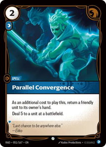 Parallel Convergence - Radiance (RAD) #051/167 - Common Riftbound Trading Card