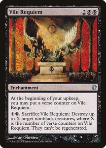 Vile Requiem - Commander 2013 (C13) #98 - Uncommon Magic: The Gathering Trading Card