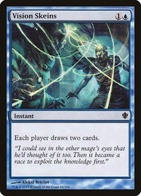 Vision Skeins - Commander 2013 (C13) #65 - Uncommon Magic: The Gathering Trading Card