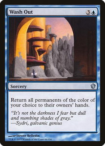Wash Out - Commander 2013 (C13) #66 - Uncommon Magic: The Gathering Trading Card