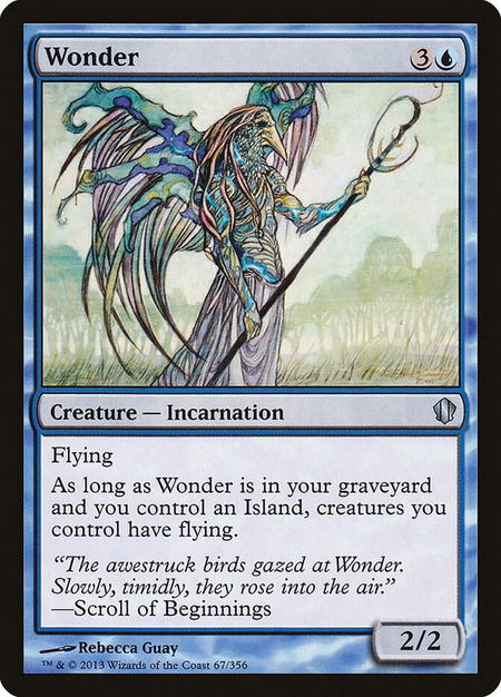 Wonder - Commander 2013 Magic: The Gathering trading card