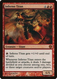 Inferno Titan - Media Promos (MEDIA) #PS3 2012 - Promo Magic: The Gathering Trading Card