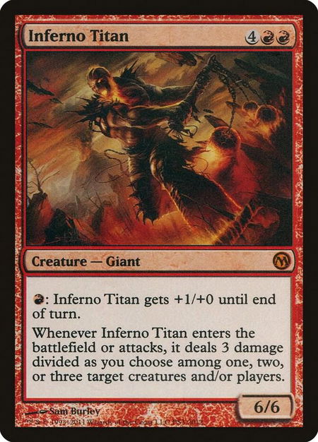Inferno Titan - Media Promos Magic: The Gathering trading card
