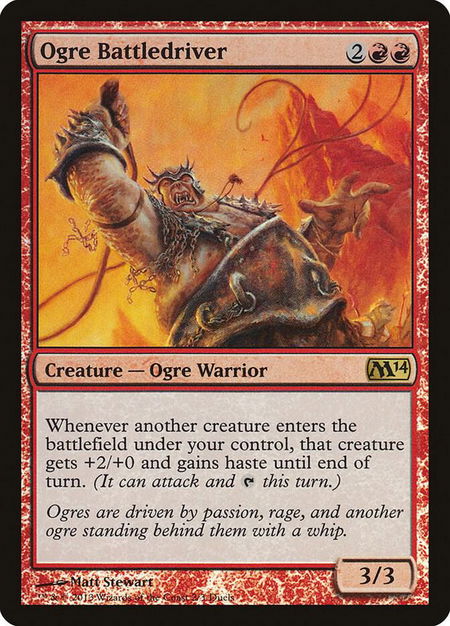 Ogre Battledriver - Media Promos Magic: The Gathering trading card
