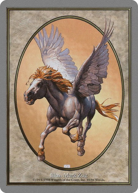 Pegasus Token - Unglued Magic: The Gathering trading card