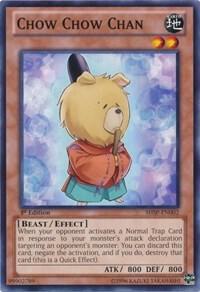 Chow Chow Chan - Shadow Specters YuGiOh trading card