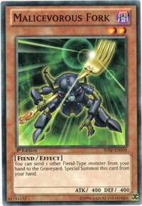 Malicevorous Fork - Shadow Specters YuGiOh trading card