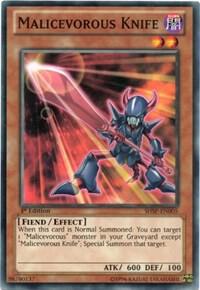 Malicevorous Knife - Shadow Specters YuGiOh trading card
