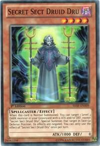 Secret Sect Druid Dru - Shadow Specters YuGiOh trading card