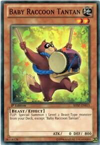 Baby Raccoon Tantan - Shadow Specters (SHSP) #SHSP-EN015 - Common / Short Print YuGiOh Trading Card