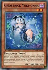 Ghostrick Yuki-onna - Shadow Specters YuGiOh trading card