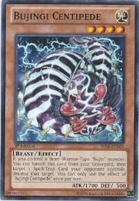 Bujingi Centipede - Shadow Specters YuGiOh trading card