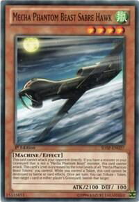 Mecha Phantom Beast Sabre Hawk - Shadow Specters (SHSP) #SHSP-EN027 - Common / Short Print YuGiOh Trading Card