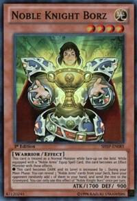 Noble Knight Borz - Shadow Specters YuGiOh trading card