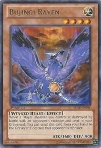 Bujingi Raven - Shadow Specters (SHSP) #SHSP-EN081 - Rare YuGiOh Trading Card